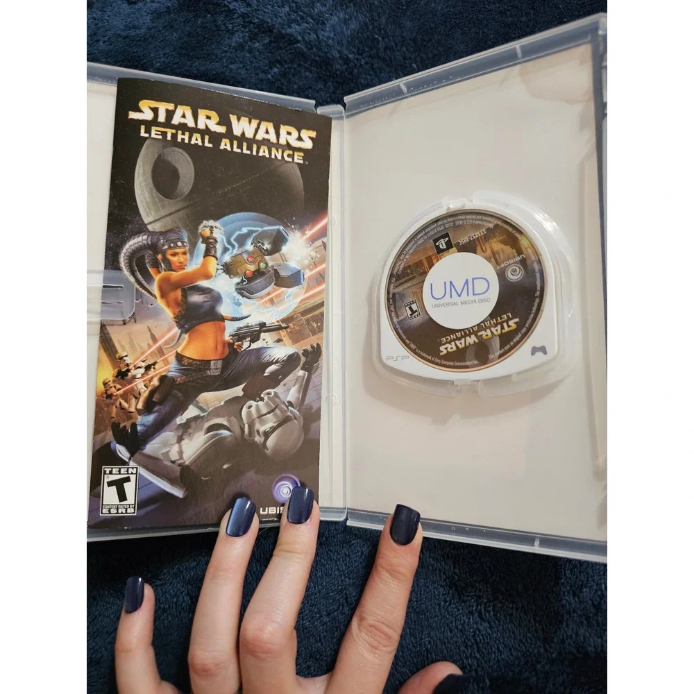 Star Wars Lethal Alliance Sony PSP Ubisoft Action Game CIB Complete Case Manual